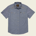 HB Crosscut Deluxe Short Sleeve Shirt – Embroidered Pearl Snap Western Shirt