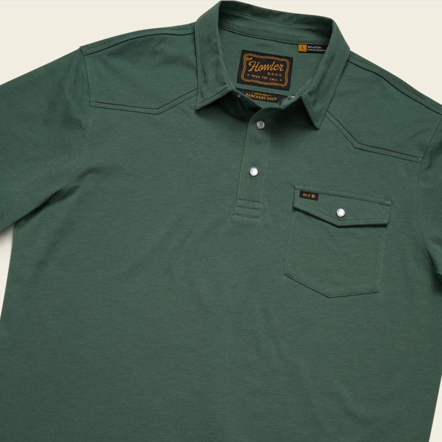 HB Ranchero Polo – Western-Inspired Cotton Polo Shirt