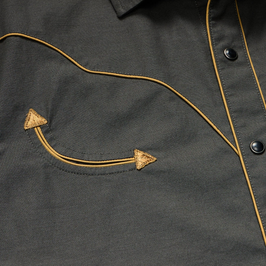 HB Broncbuster Snapshirt – Vintage Pearl Snap Western Shirt