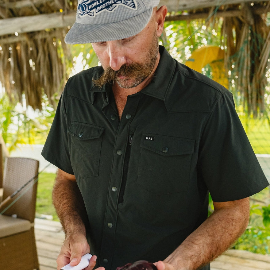 HB Emerger Tech Shirt – Lightweight Stretch Performance Western Shirt