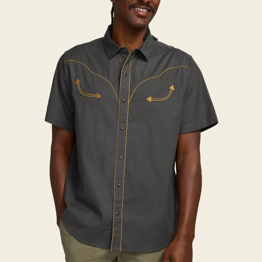 HB Broncbuster Snapshirt – Vintage Pearl Snap Western Shirt
