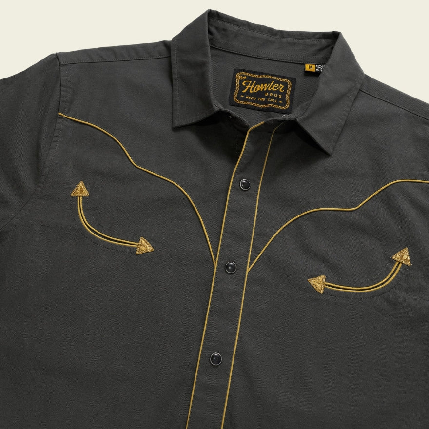 HB Broncbuster Snapshirt – Vintage Pearl Snap Western Shirt