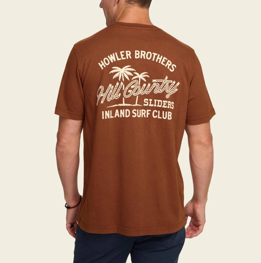 HB HCS Inland Surf Club Cotton T-Shirt – Vintage Graphic Cotton Tee