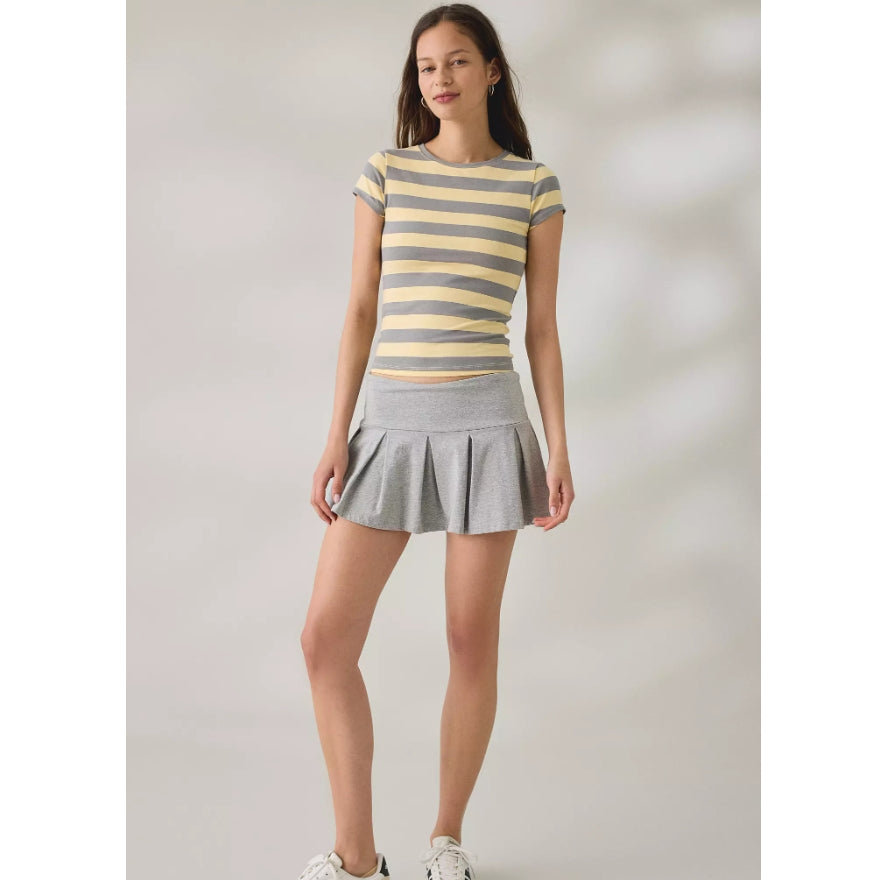 U-Out From Under Bec Baby Tee – Slim Fit Cropped Short Sleeve T-Shirt