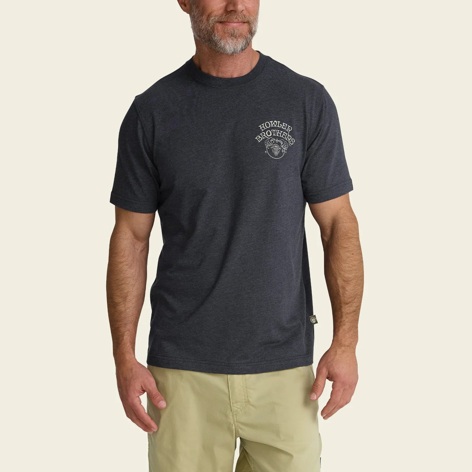 HB River Wizard Cotton T-Shirt – Vintage Graphic 100% Cotton Tee