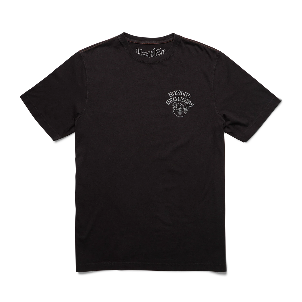 HB River Wizard Cotton T-Shirt – Vintage Graphic 100% Cotton Tee